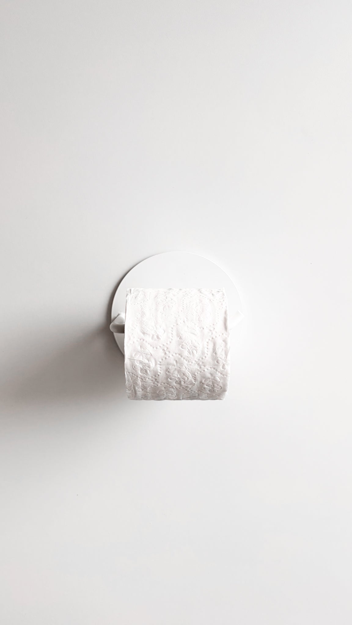 Porte papier toilette mural