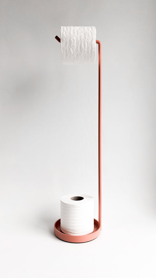 Porte papier de toilette sur pied
