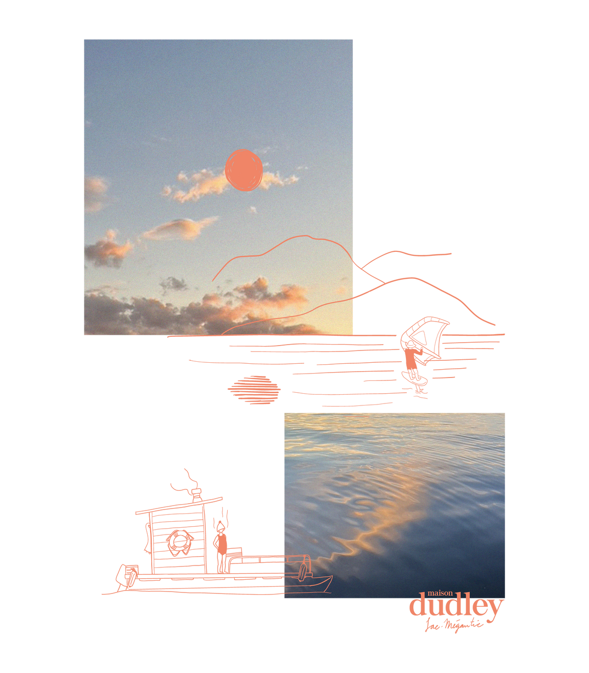 Chandail - Wing foil et sauna sur le lac
