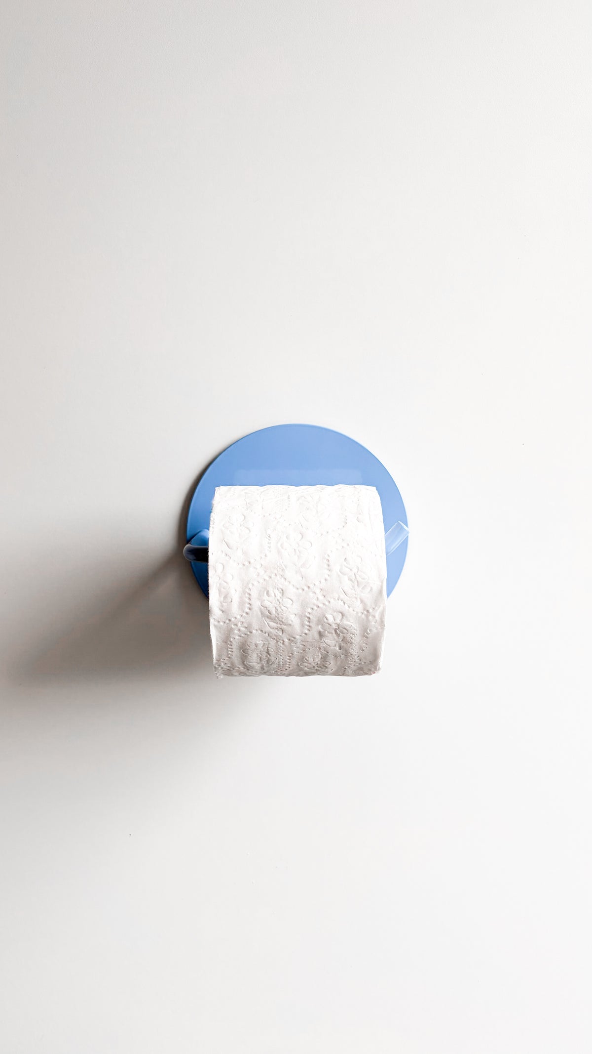 Porte papier toilette mural