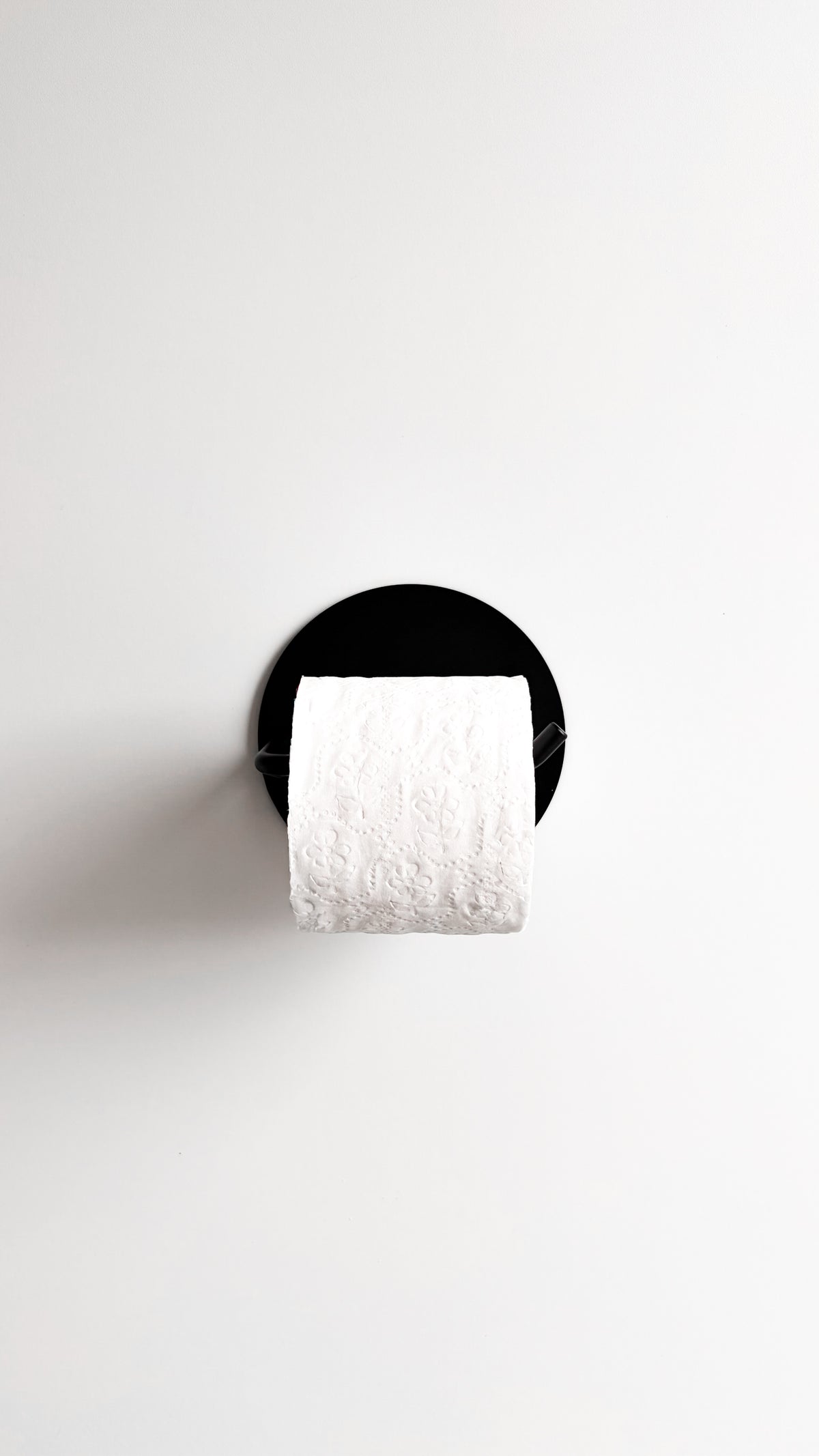 Porte papier toilette mural