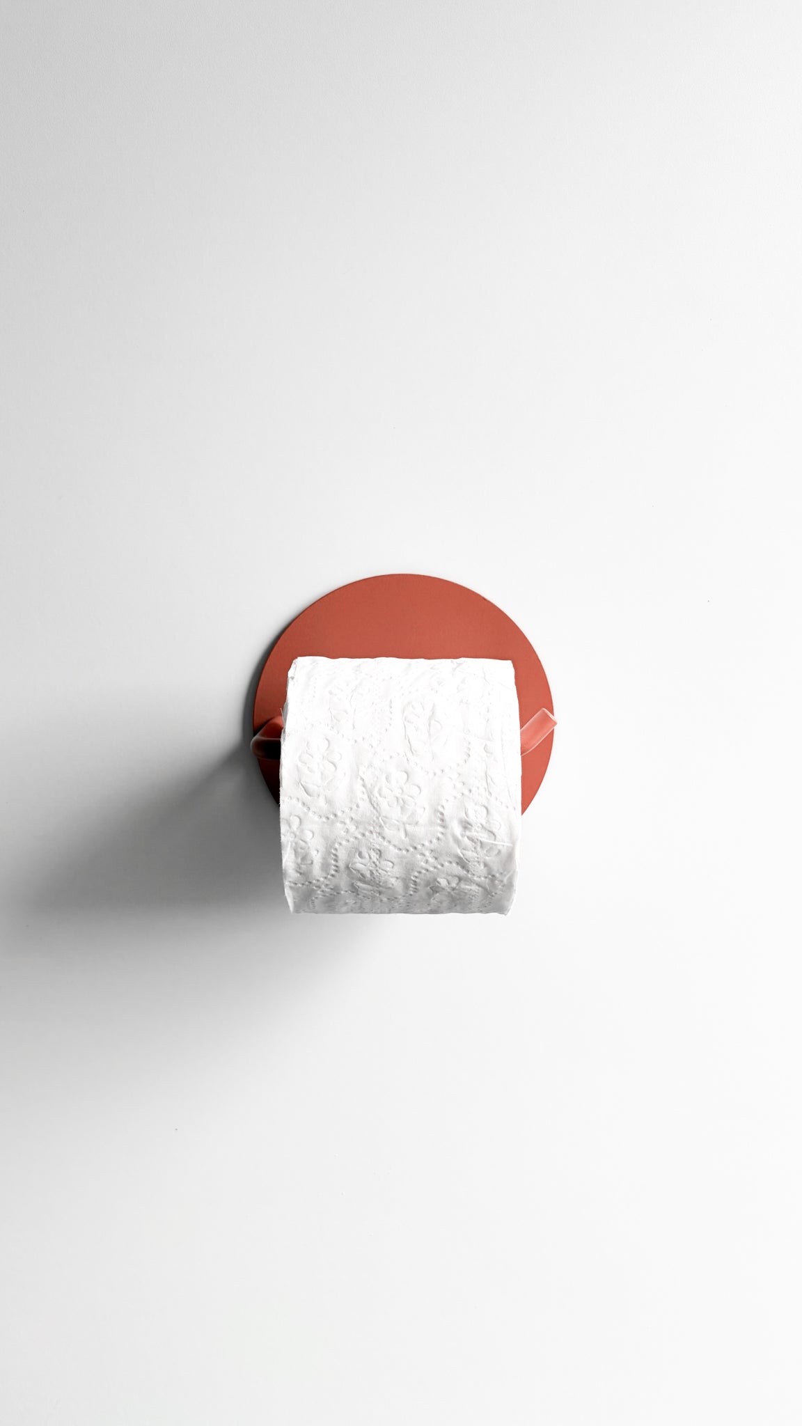 Porte papier toilette mural