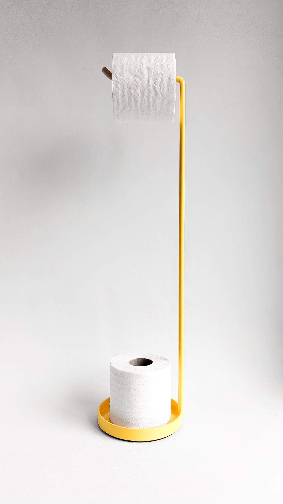Porte papier de toilette sur pied