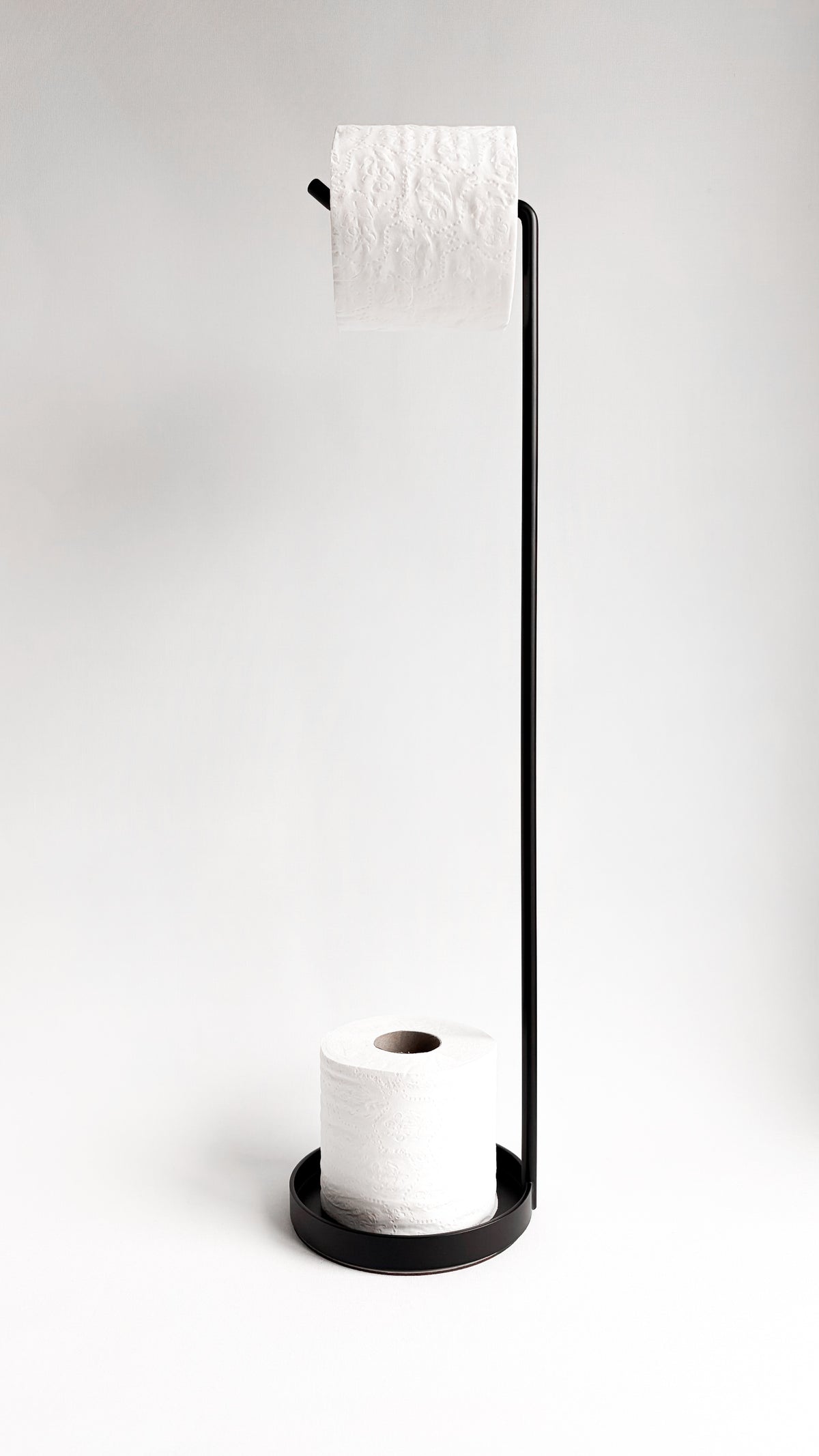 Porte papier de toilette sur pied